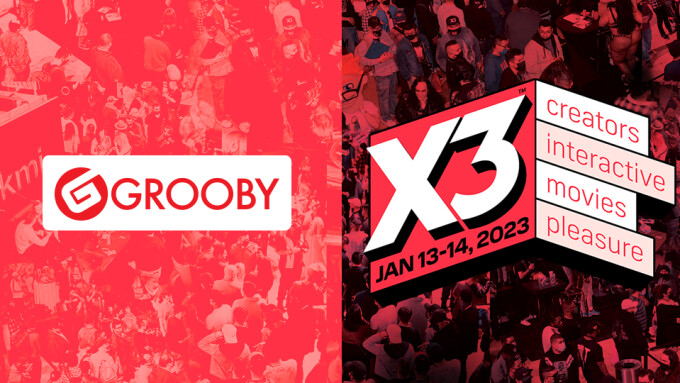 Grooby to Sponsor X3 Expo, Unveil Newest Brand Ambassador