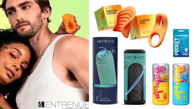 Entrenue Adds New Items From Tenga, Arcwave and Vush