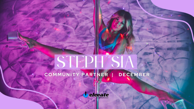 Streamate Spotlights Steph Sia as December 'Elevate' Community Partner