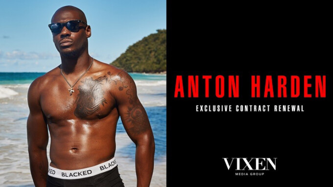 Anton Harden Re-Signs Exclusive Contract With Vixen Media Group