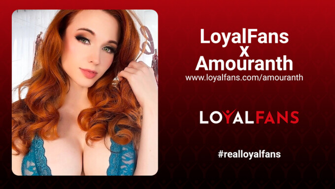 Amouranth Launches LoyalFans Profile