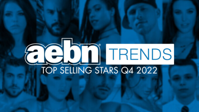 AEBN Reveals Top Stars for Q4 of 2022