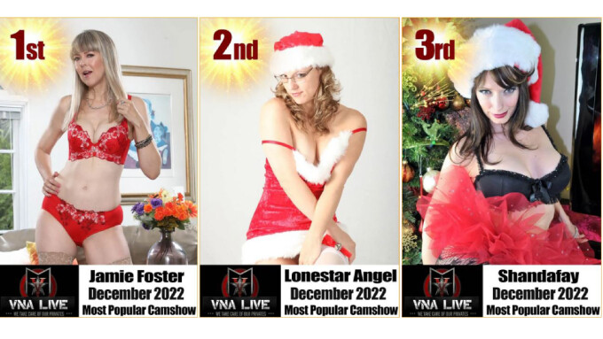 Jamie Foster Voted Top VNALive Girl for December