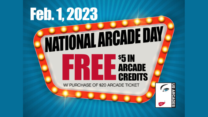 U.S. Arcades Marks 2nd Annual 'National Arcade Day' Feb. 1