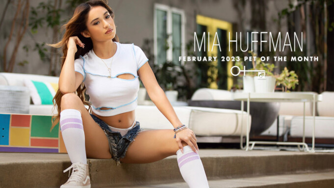 Penthouse Names Mia Huffman February 'Pet of the Month'