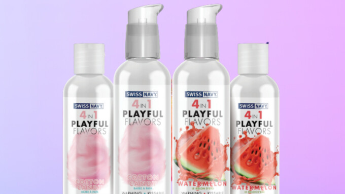 Swiss Navy Adds New '4 in 1 Playful Flavors' to Line