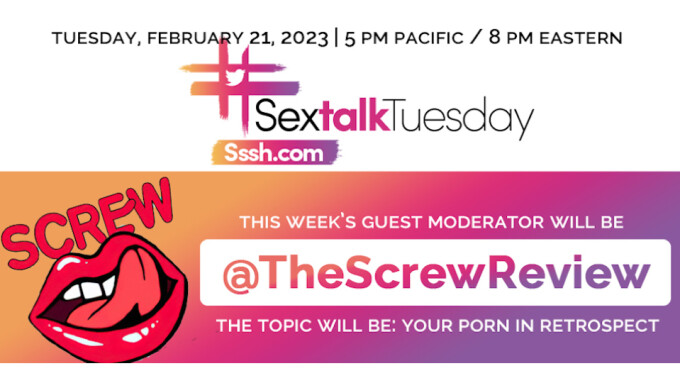 Screw Magazine Publisher Phil Autelitano to Guest Moderate #SexTalkTuesday