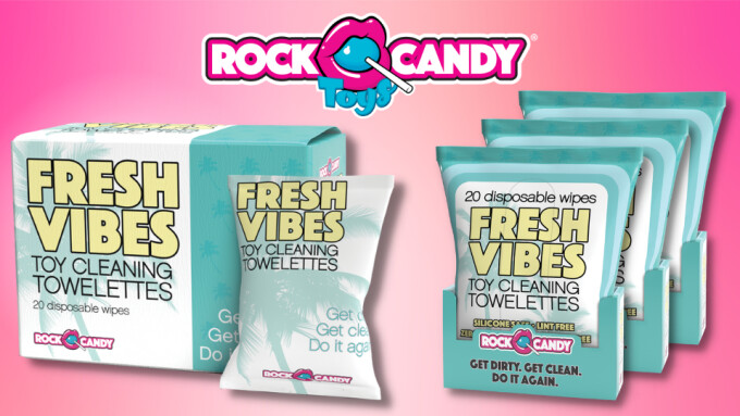 Rock Candy Debuts 'Fresh Vibes' Toy-Cleaning Towelettes