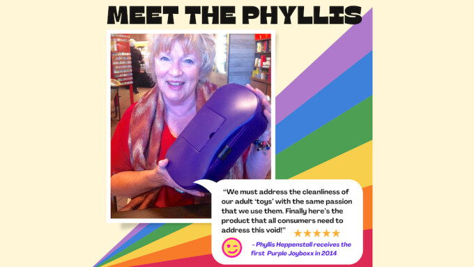 Passionate Playground Renames Purple Joyboxx to Honor Phyllis Heppenstall