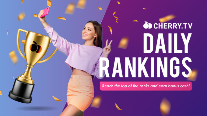 Cherry.tv Adds Daily Ranking Feature