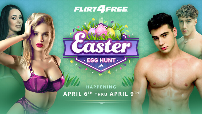 Flirt4Free Sets $20K Prize Pool for 2023 'Easter Egg Hunt'