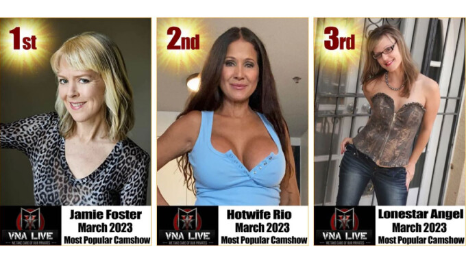 Jamie Foster Voted Top VNALive Girl for March