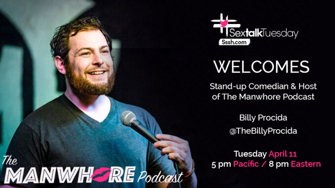 Comedian Bill Procida to Moderate #SexTalkTuesday