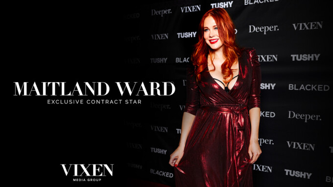 Vixen Media Group Extends Exclusive With Maitland Ward Through 2025