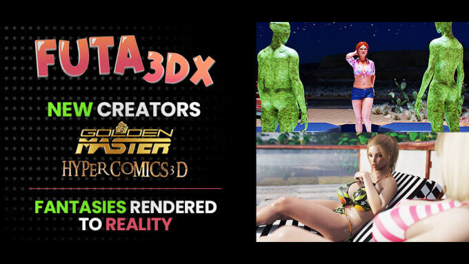 Gamma Expands 3D Animated Porn Catalog on FUTA3DX