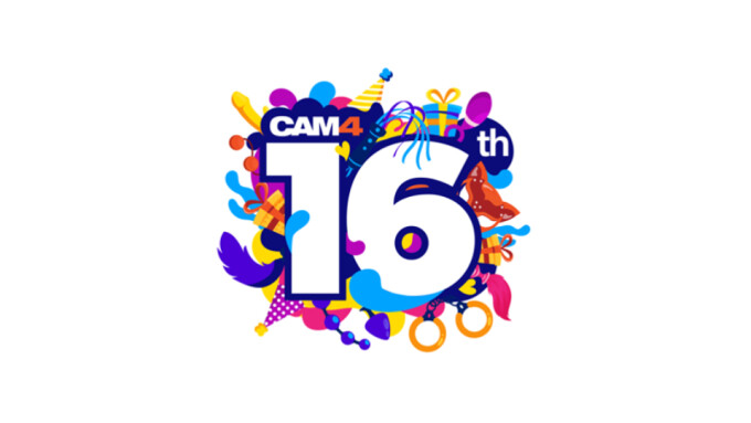 CAM4 Marks 16th Anniversary With Month-Long Social Media Promo
