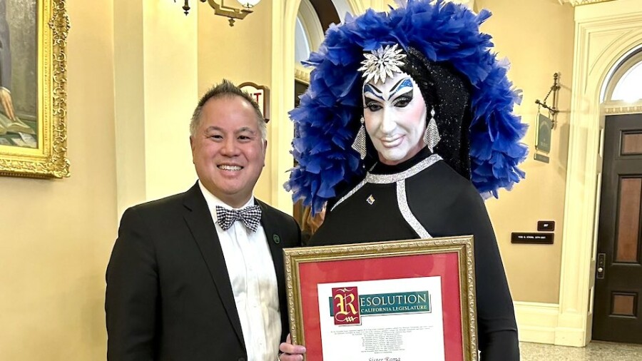 Falcon/NakedSword Creative Director Sister Roma Honored by the State of California