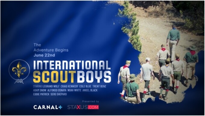 CarnalPlus, Staxus Partner on 'International Scout Boys'