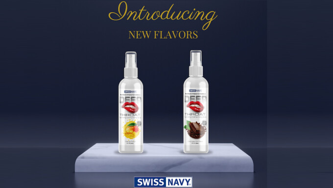 Swiss Navy Shipping New 'Deep Throat Spray' Flavors