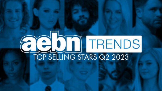 AEBN Reveals Kira Noir, Andy Rodrigues as Top Stars for Q2 of 2023
