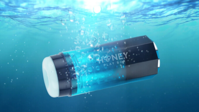 Honey Play Box Debuts 'Adrian' Water Massage Male Masturbator