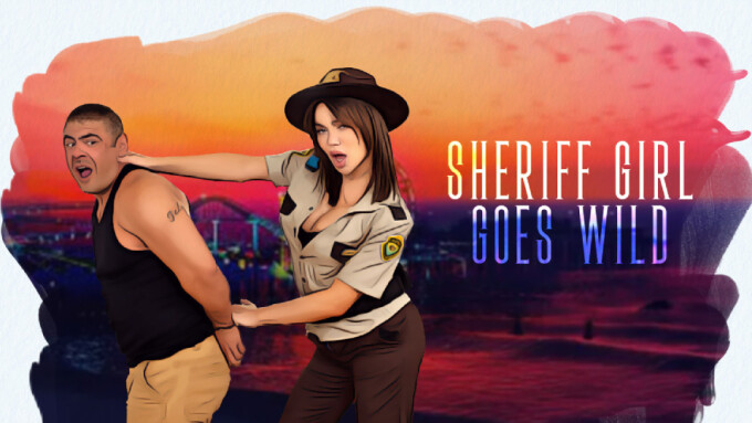 Emma Rose Stars in 'Sheriff Girl Goes Wild' From TransAngels