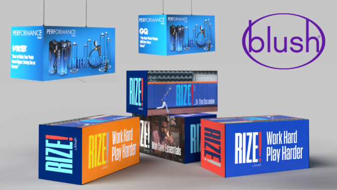 Blush Introduces New Box Signage for Performance, RIZE! Lines