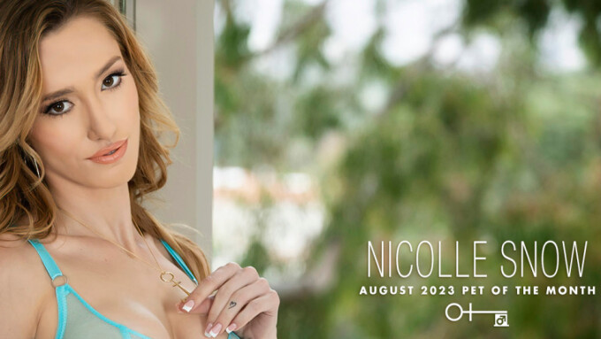 Penthouse Names Nicolle Snow August's 'Pet of the Month'