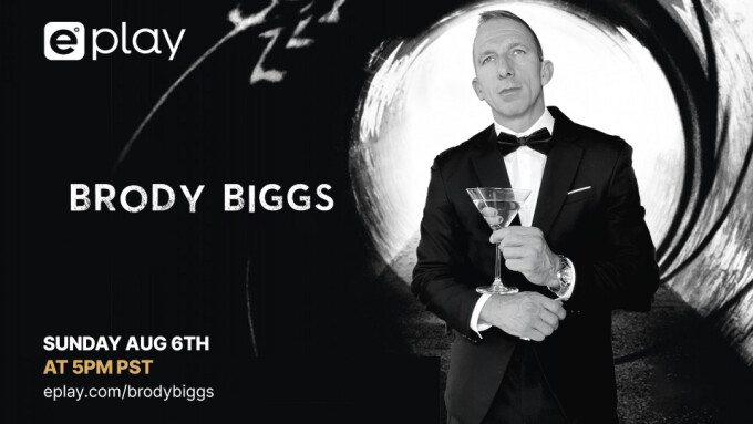 Brody Biggs Returns to ePlay With James Bond-Themed Livestream
