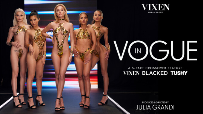 Kelly Collins Performs 1st DP in Final Installment of Vixen's 'In Vogue'