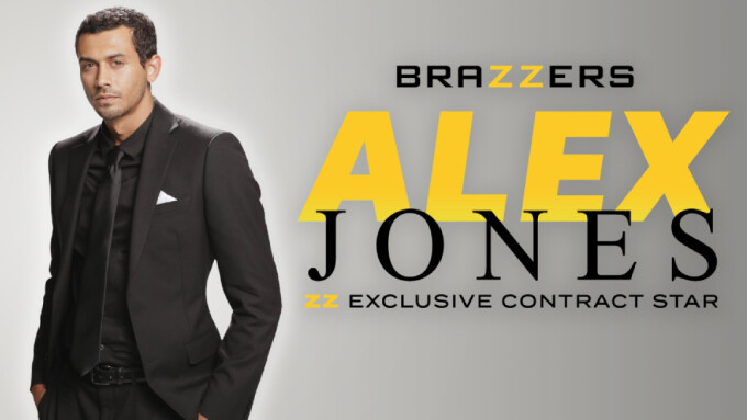 Brazzers Signs Alex Jones to Exclusive Contract
