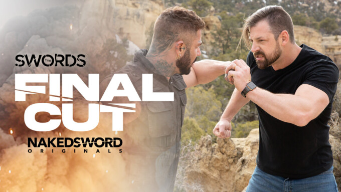 Andrew Stark Returns to NakedSword in 'The Swords: Final Cut' Climax