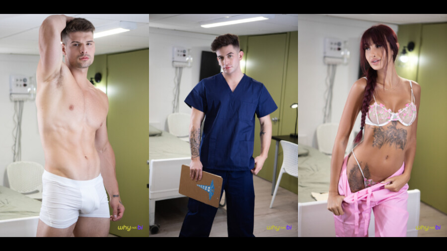 Malik Delgaty Stars in WhyNotBi’s ‘Horny Nurse Faceoff’