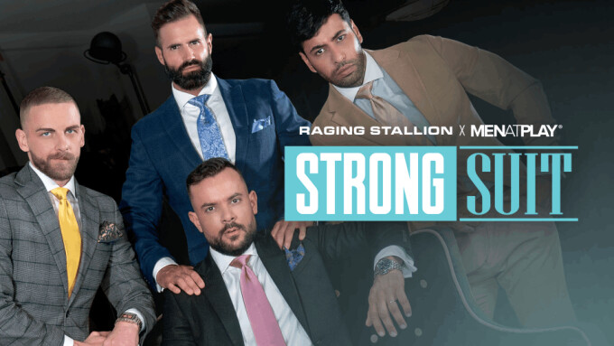 Sir Peter Headlines Finale of Raging Stallion/MenAtPlay Collab 'Strong Suit'