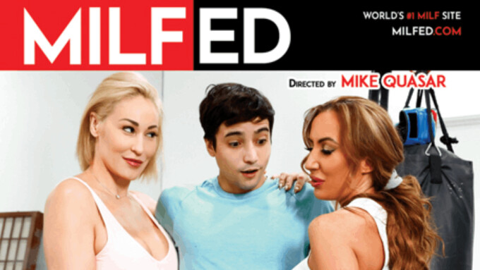 Ryan Keely, Richelle Ryan Topline 'MILF Threesomes 2' From MILFED