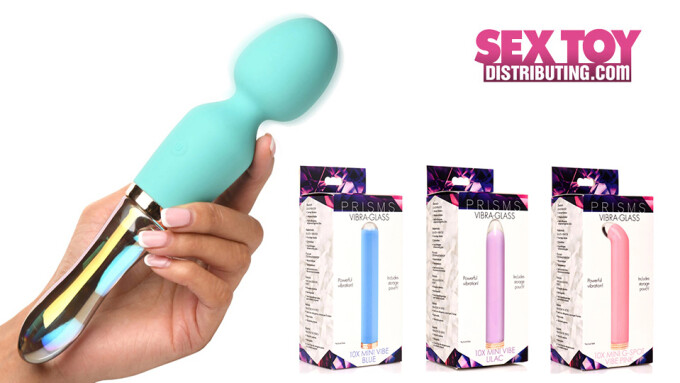 SexToyDistributing Ships New 'Prisms Erotic Glass' Wand, Bullets