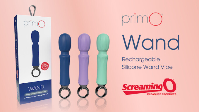 Screaming O Introduces 'PrimO Wand' Rechargeable Vibe