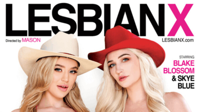 Blake Blossom, Skye Blue Topline 'Lesbian Superstars 3' From Lesbian X