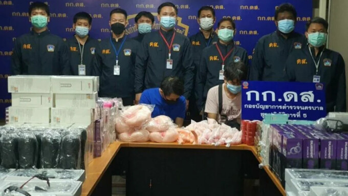 Thai Police Conduct New Sex Toy Raid