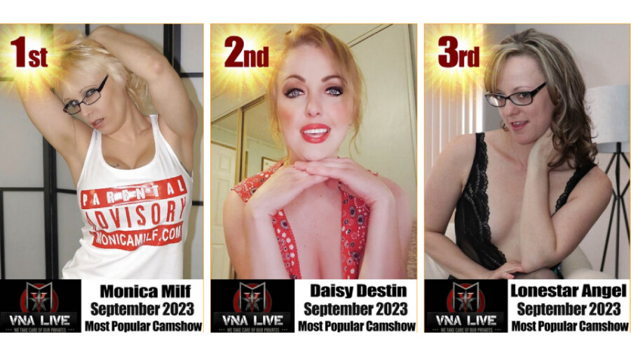 Monica MILF Voted Top VNALive Girl for September