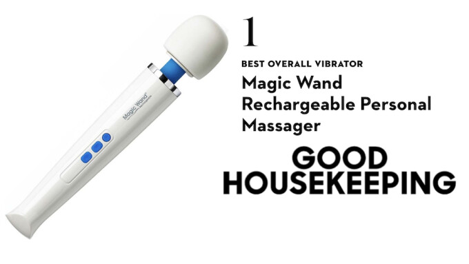 Good Housekeeping's 'Best Vibrators of 2023' List Topped by Magic Wand