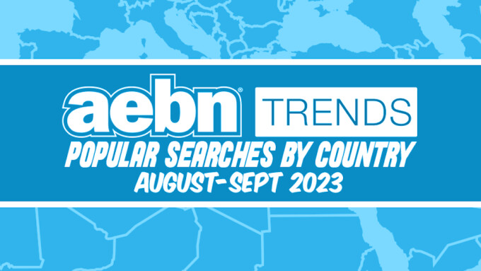 AEBN Publishes Popular Searches by Country for August, September