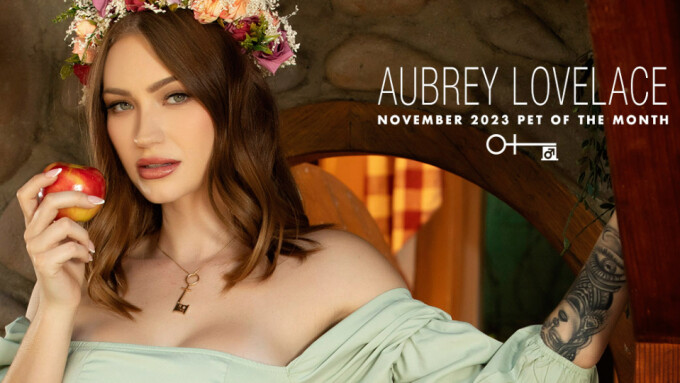 Penthouse Names Aubrey Lovelace November's 'Pet of the Month'