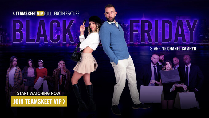 Chanel Camryn Stars in 'Black Friday' From TeamSkeet