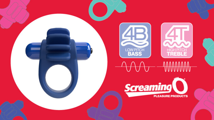 Screaming O Debuts 4B, 4T 'Skooch' Vibrating Rings