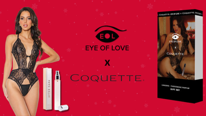 Coquette Lingerie, Eye of Love Partner for Holiday Gift Set