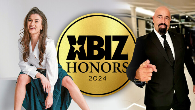Andy Wullmer, Andra Chirnogeanu to Host Online Industry Edition of XBIZ Honors