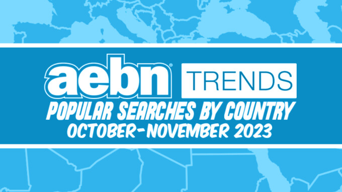 AEBN Publishes Popular Searches by Country for October, November