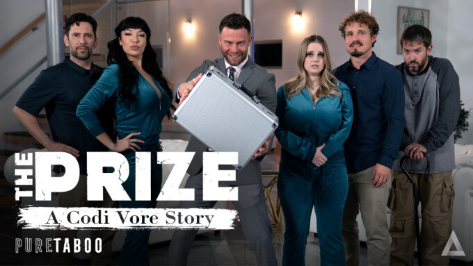 Pure Taboo Debuts Codi Vore Spotlight The Prize  XBIZ com 