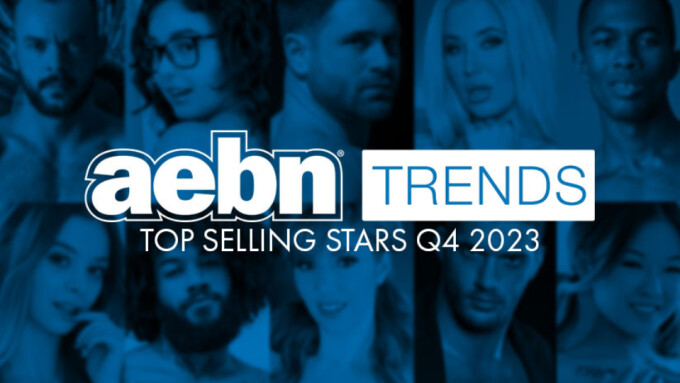 AEBN Reveals Lauren Phillips, Andy Rodrigues as Top Stars for Q4 of 2023